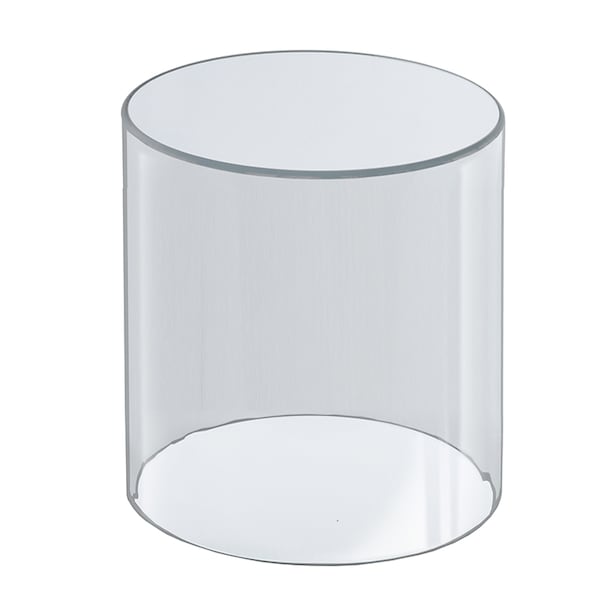8"W x 10"H Clear Acrylic Cylinder